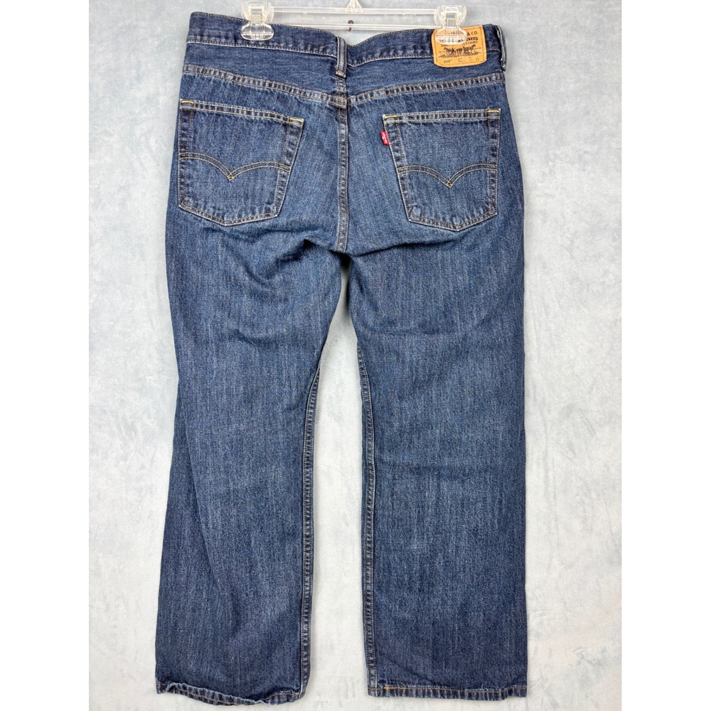 Levis 550 Relaxed Fit Jeans Blue Denim Mens 33x28 Medium Wash Cotton